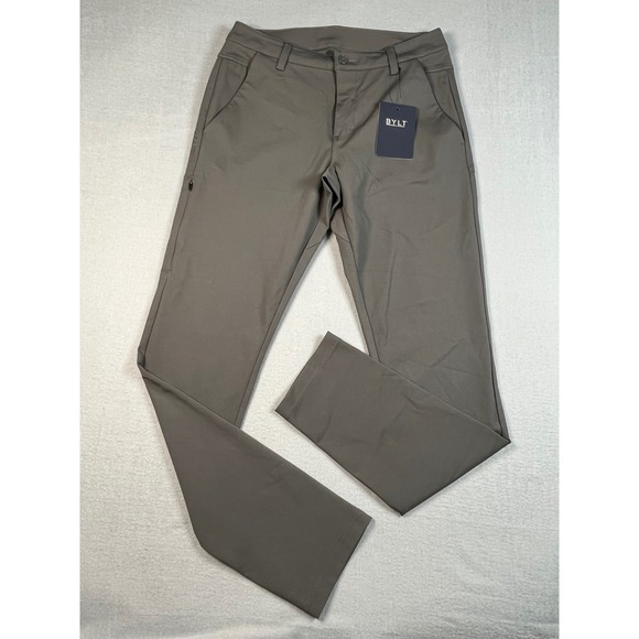 BYLT Premium Basics Everyday Pant‎ 2.0 Charcoal Tall Mens 33TTrousers